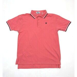 English Sports Shop Bermuda Pink Polo Shirt Short Sleeve - Mens Medium